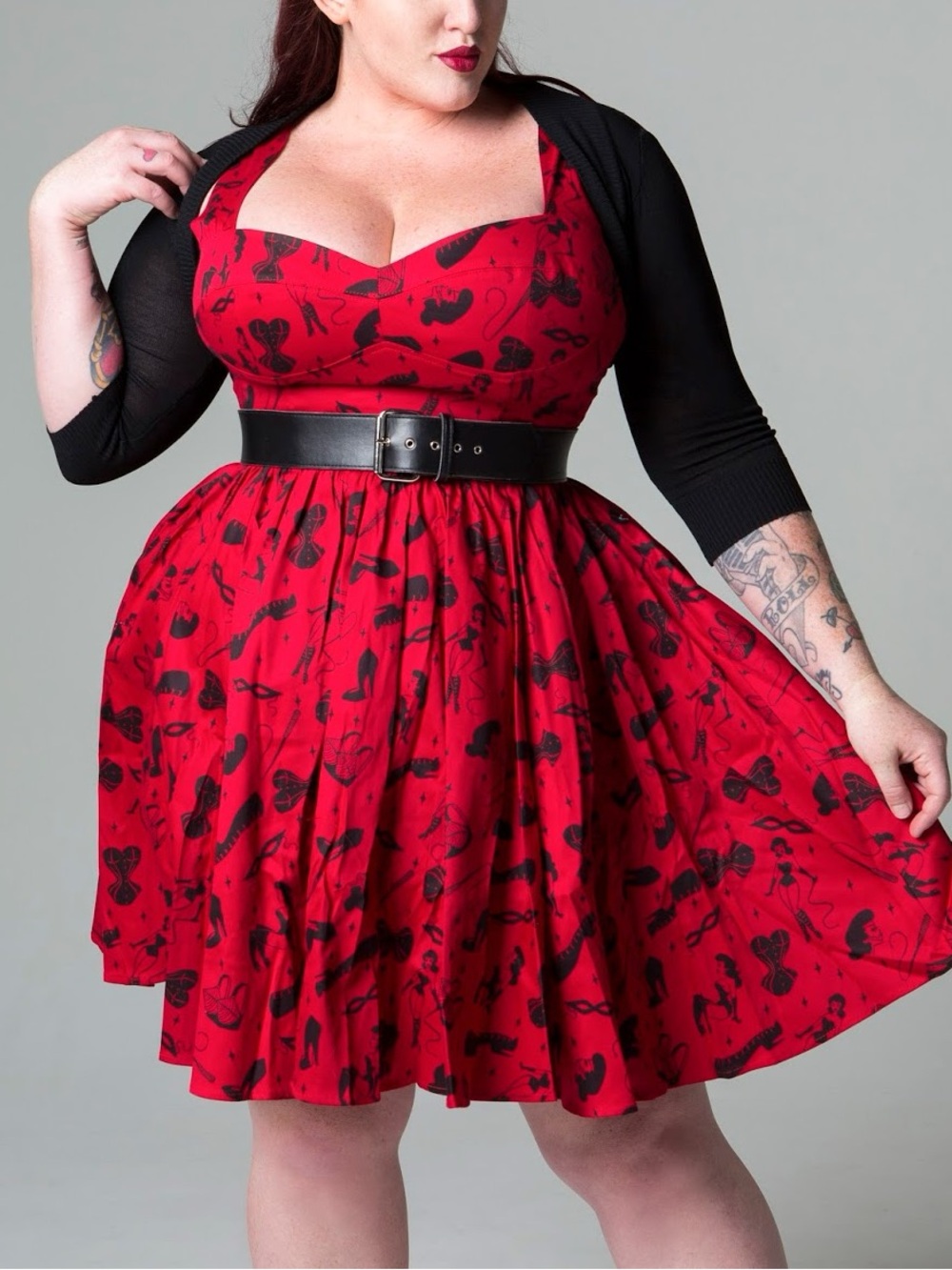 Pinup Couture Fetish Vera Dress L